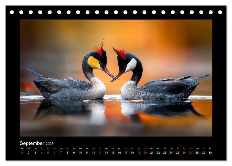 Produktbild: Wundervolle Augenblicke (Tischkalender 2026 DIN A5 quer), CALVENDO Monatskalender