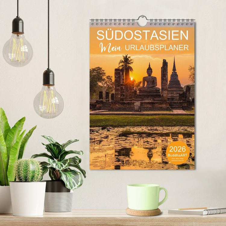 Produktbild: S&Uuml;DOSTASIEN - Mein URLAUBSPLANER (Wandkalender 2026 DIN A4 hoch), CALVENDO Monatskalender