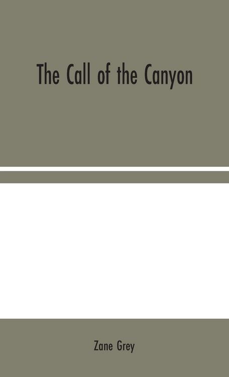 Produktbild: The Call of the Canyon