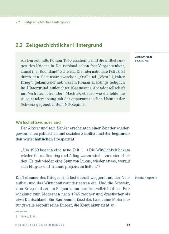 Produktbild: Der Richter und sein Henker von Friedrich D&uuml;rrenmatt