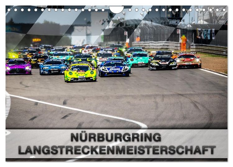 Produktbild: N&uuml;rburgring Langstreckenmeisterschaft (Wandkalender 2026 DIN A4 quer), CALVENDO Monatskalender