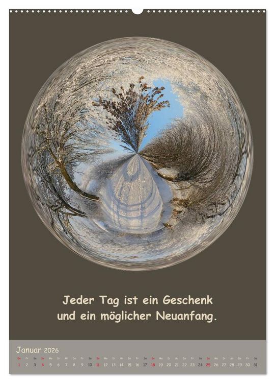 Produktbild: Meditative Natur (hochwertiger Premium Wandkalender 2026 DIN A2 hoch), Kunstdruck in Hochglanz