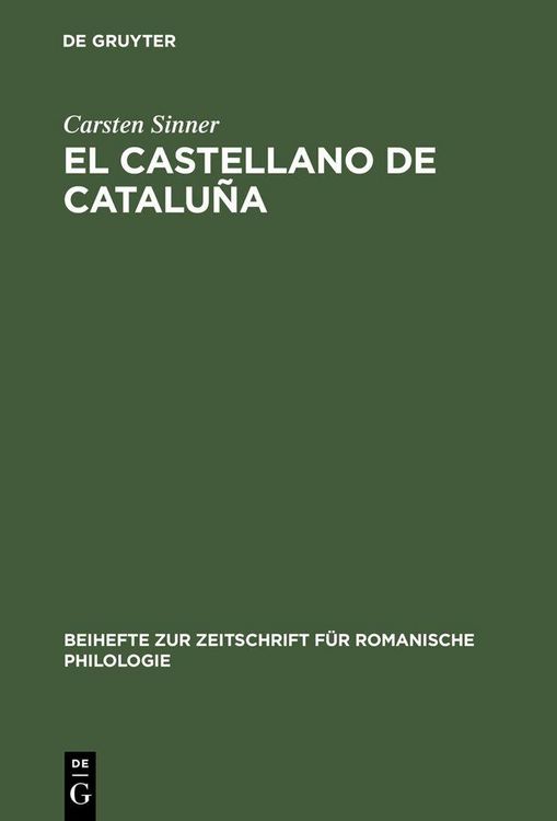Produktbild: El castellano de Catalu&ntilde;a