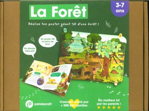 Produktbild: La for&ecirc;t : kit ludo-&eacute;ducatif 3-7 ans