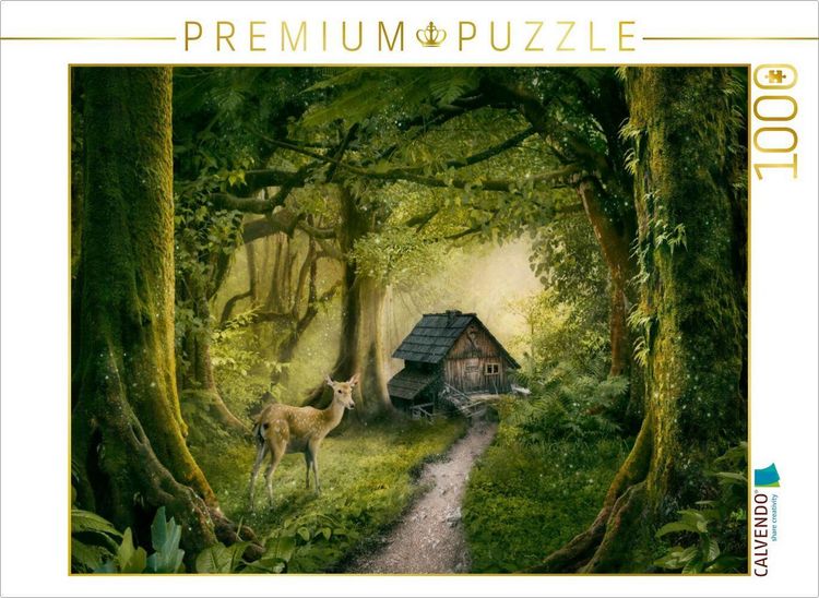 Produktbild: CALVENDO Puzzle Ein Motiv aus dem Kalender Vom Zauber der Einsamkeit | 1000 Teile Lege-Gr&ouml;&szlig;e 64x48cm Foto-Puzzle f&uuml;r gl&uuml;ckliche Stunden