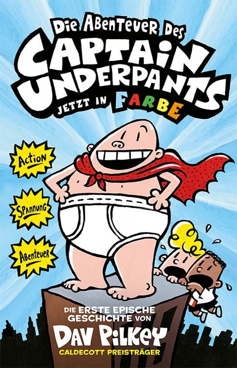 Produktbild: Captain Underpants Band 1 - Die Abenteuer des Captain Underpants