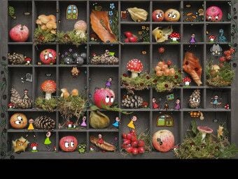 Produktbild: CALVENDO Puzzle Pankies lieben den Herbst | 1000 Teile Lege-Gr&ouml;&szlig;e 64x48cm Foto-Puzzle f&uuml;r gl&uuml;ckliche Stunden