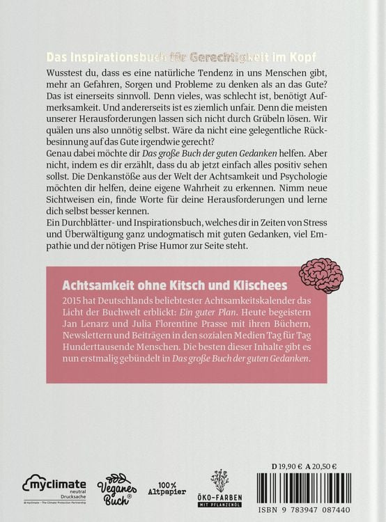 Produktbild: Das große Buch der guten Gedanken
