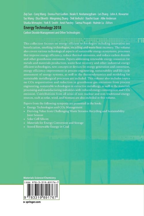 Produktbild: Energy Technology 2018