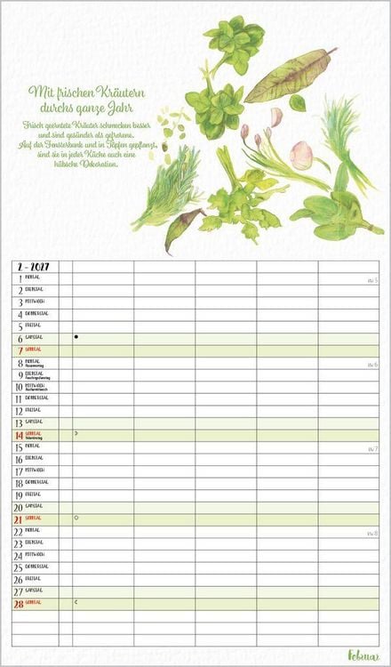 Produktbild: NaturLiebe 2027
