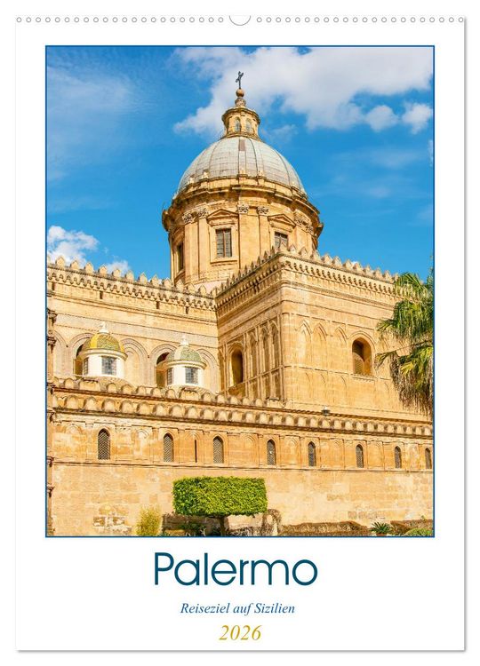 Produktbild: Palermo - Reiseziel auf Sizilien (Wandkalender 2026 DIN A2 hoch), CALVENDO Monatskalender