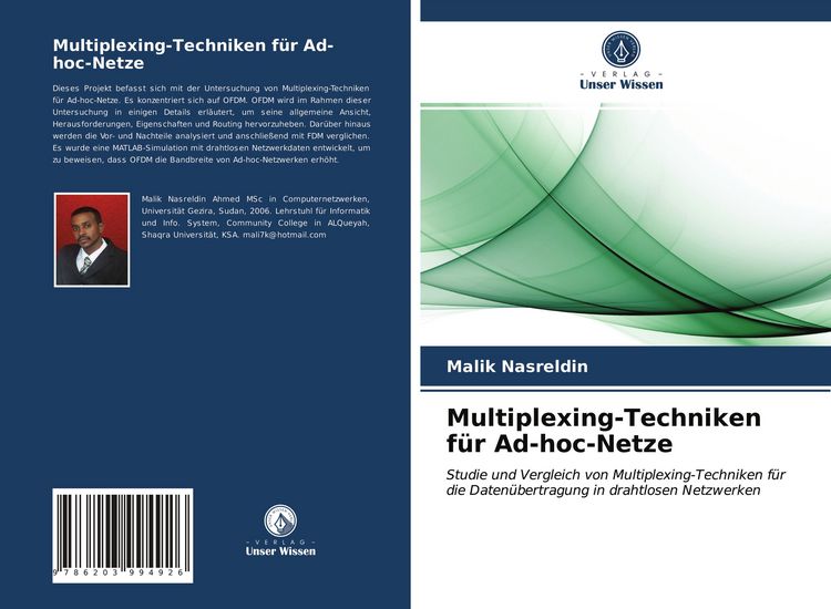 Produktbild: Multiplexing-Techniken f&uuml;r Ad-hoc-Netze