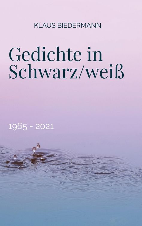 Produktbild: Gedichte in Schwarz/wei&szlig;