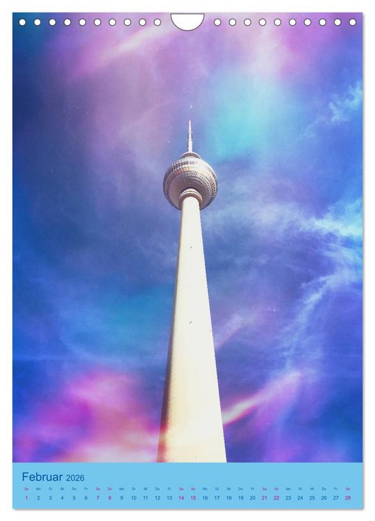 Produktbild: BERLIN ultracool (Wandkalender 2026 DIN A4 hoch), CALVENDO Monatskalender