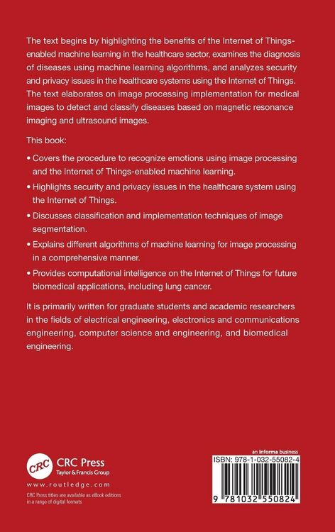 Produktbild: Internet of Things enabled Machine Learning for Biomedical Applications