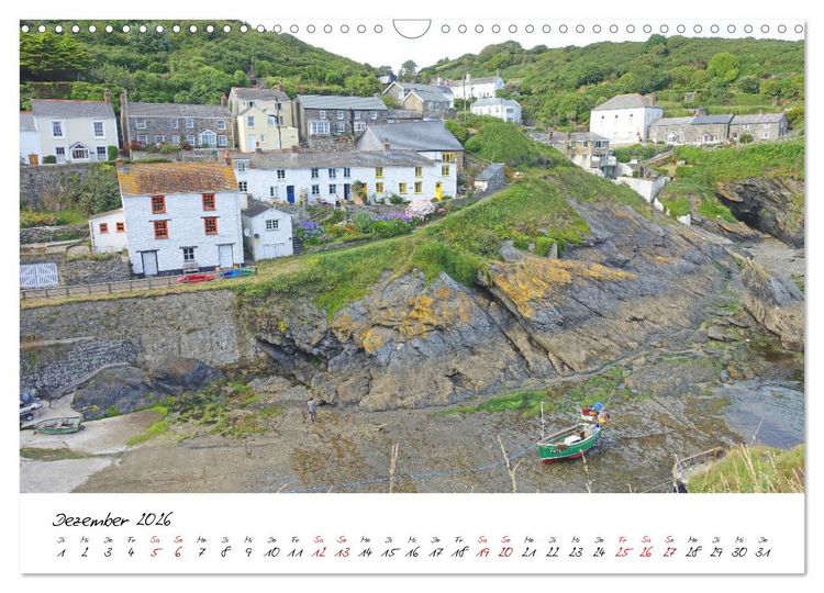Produktbild: Cornwall. Der malerische S&uuml;dwesten Englands (Wandkalender 2026 DIN A3 quer), CALVENDO Monatskalender