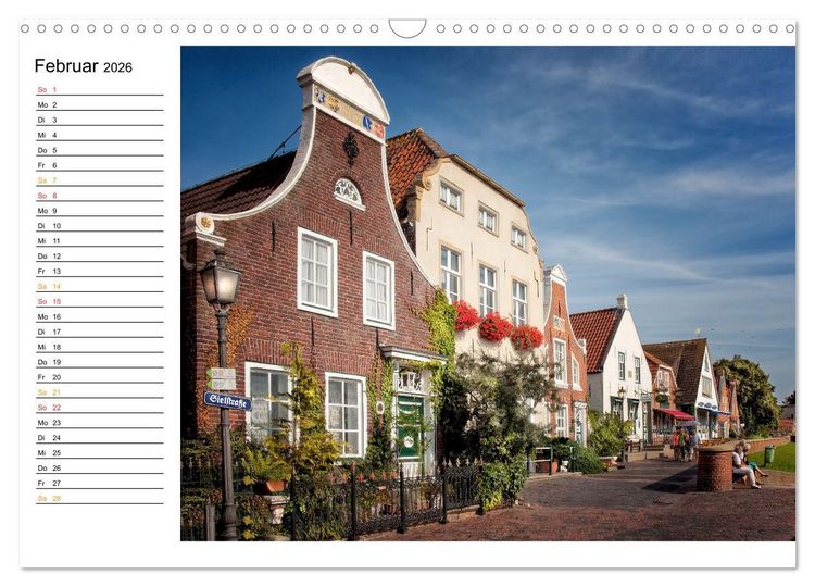 Produktbild: Ostfriesland - maritim pur (Wandkalender 2026 DIN A3 quer), CALVENDO Monatskalender