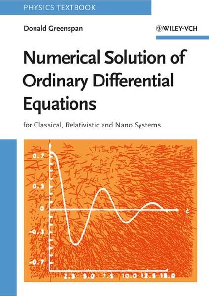 Produktbild: Numerical Solution of Ordinary Differential Equations