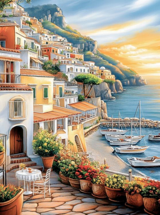 Produktbild: CALVENDO Puzzle Zauberhafte Amalfik&uuml;ste | 2000 Teile Lege-Gr&ouml;&szlig;e 90x67cm Foto-Puzzle f&uuml;r gl&uuml;ckliche Stunden