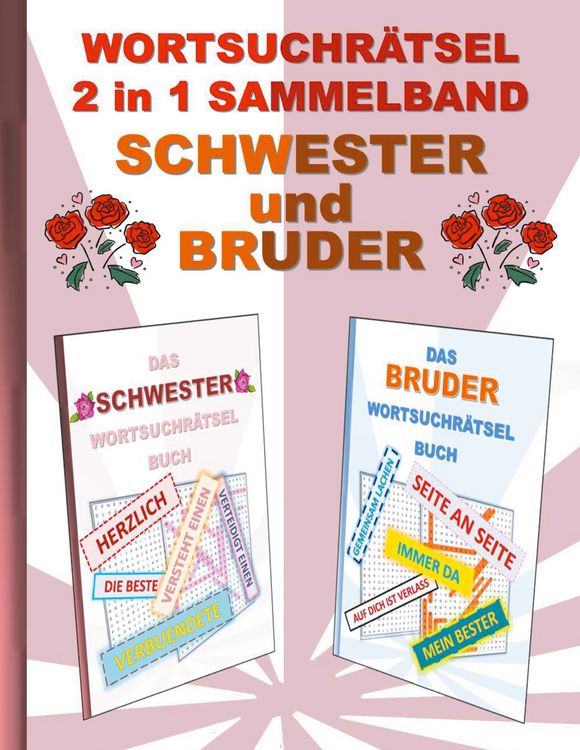 Produktbild: Wortsuchr&auml;tsel 2 in 1 Sammelband Schwester und Bruder