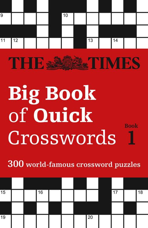 Produktbild: TIMES BIG BOOK QUICK XWORD 1