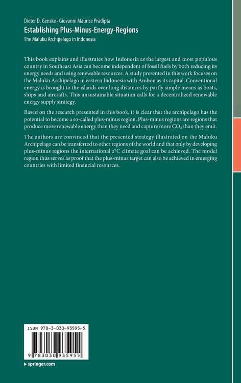 Produktbild: Establishing Plus-Minus-Energy-Regions