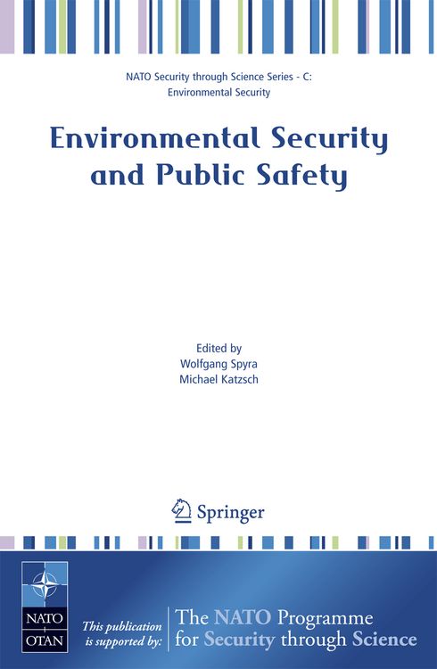 Produktbild: Environmental Security and Public Safety