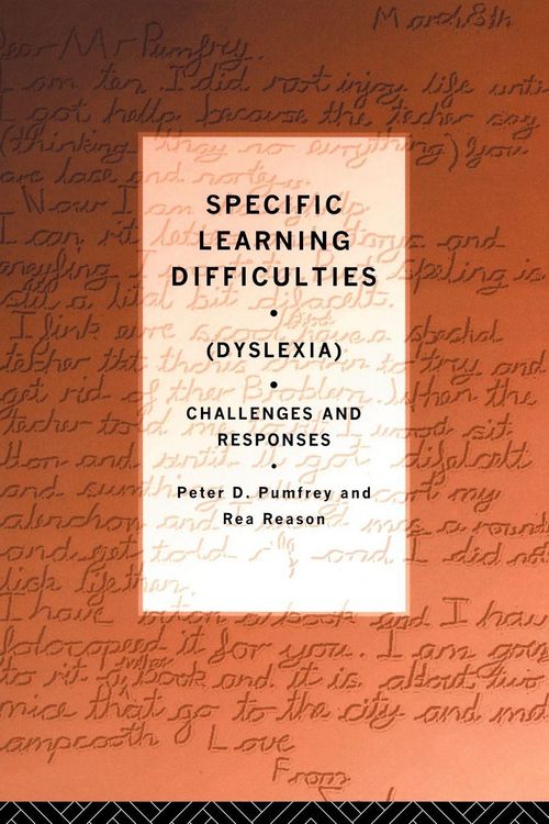 Produktbild: Specific Learning Difficulties (Dyslexia)
