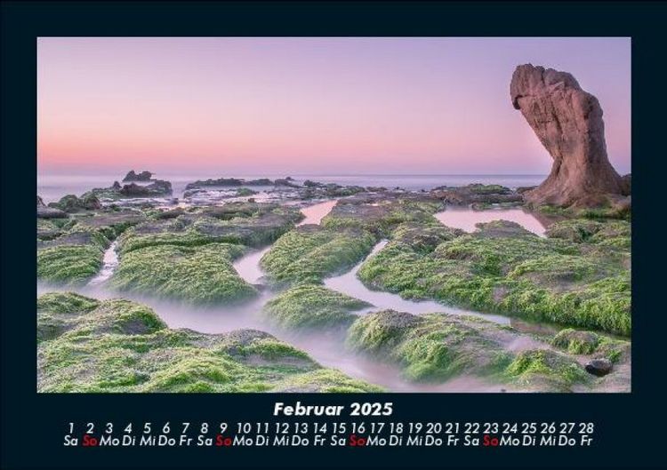 Produktbild: Landschaftskalender 2025 Fotokalender DIN A5