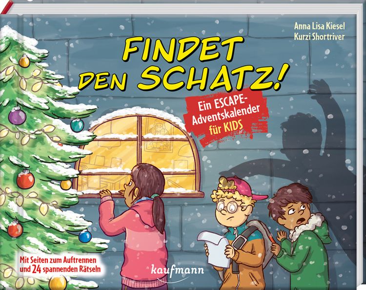Produktbild: Findet den Schatz! - Ein Escape-Adventskalender f&uuml;r Kids