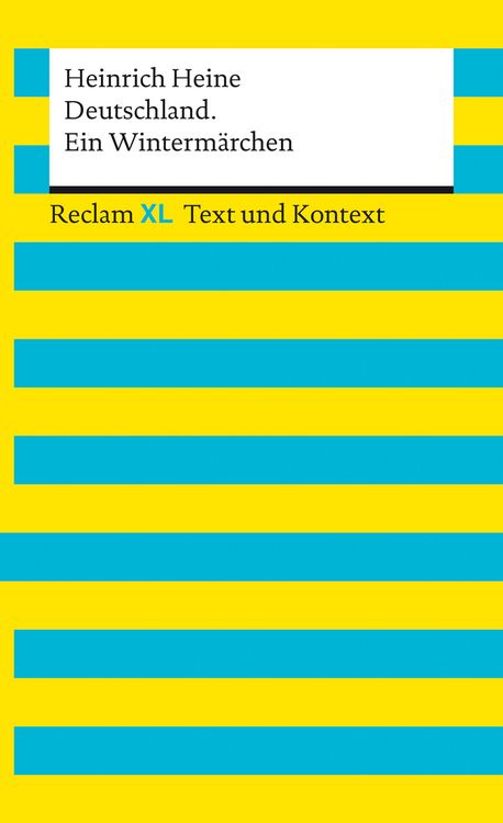 Produktbild: Deutschland. Ein Winterm&auml;rchen. Textausgabe mit Kommentar und Materialien
