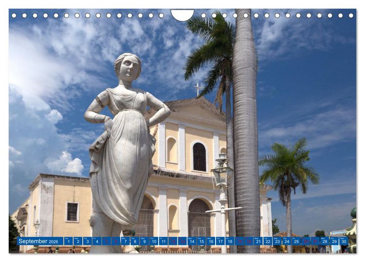 Produktbild: CUBA CARIBBEAN DREAM DESTINATION (Wall Calendar 2026 DIN A4 landscape), CALVENDO 12 Month Wall Calendar