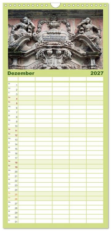 Produktbild: Familienplaner 2027 - Malerisches Quedlinburg mit 5 Spalten (Wandkalender, 21 x 45 cm) CALVENDO