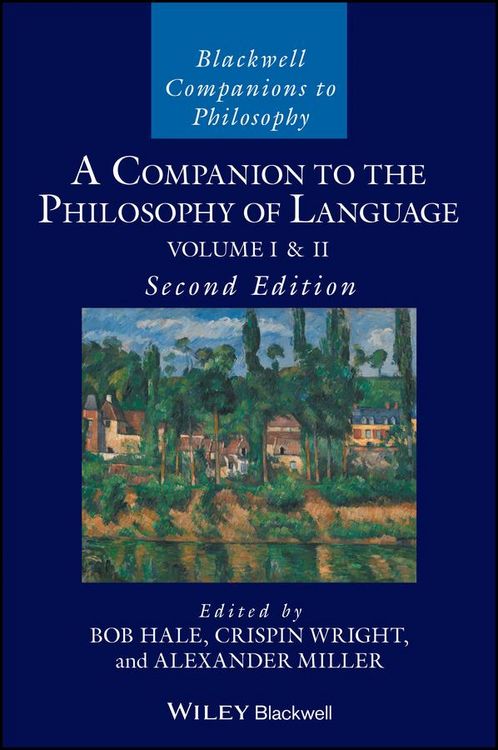 Produktbild: A Companion to the Philosophy of Language