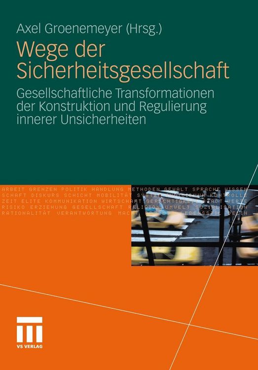 Produktbild: Wege der Sicherheitsgesellschaft