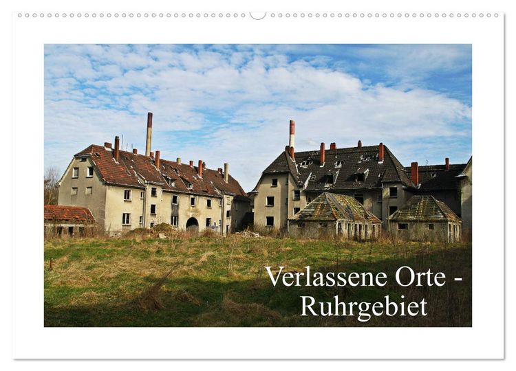 Produktbild: Verlassene Orte Ruhrgebiet (Wandkalender 2026 DIN A2 quer), CALVENDO Monatskalender