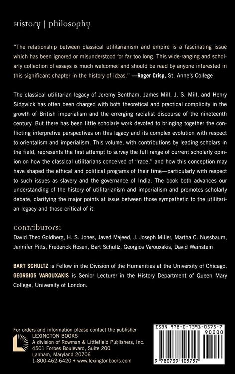 Produktbild: Utilitarianism and Empire