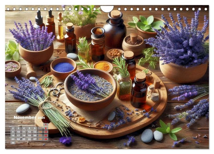 Produktbild: Lavendel f&uuml;r deine Sinne (Wandkalender 2026 DIN A4 quer), CALVENDO Monatskalender