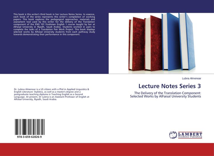 Produktbild: Lecture Notes Series 3