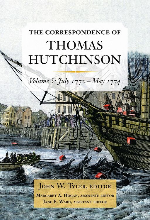 Produktbild: The Correspondence of Thomas Hutchinson, Volume 5