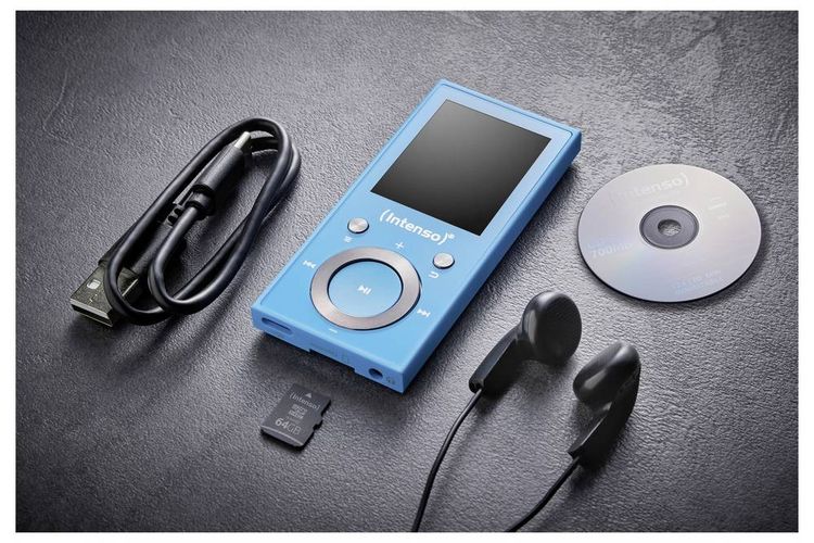 Produktbild: Intenso Music Walker MP3-Player Blau
