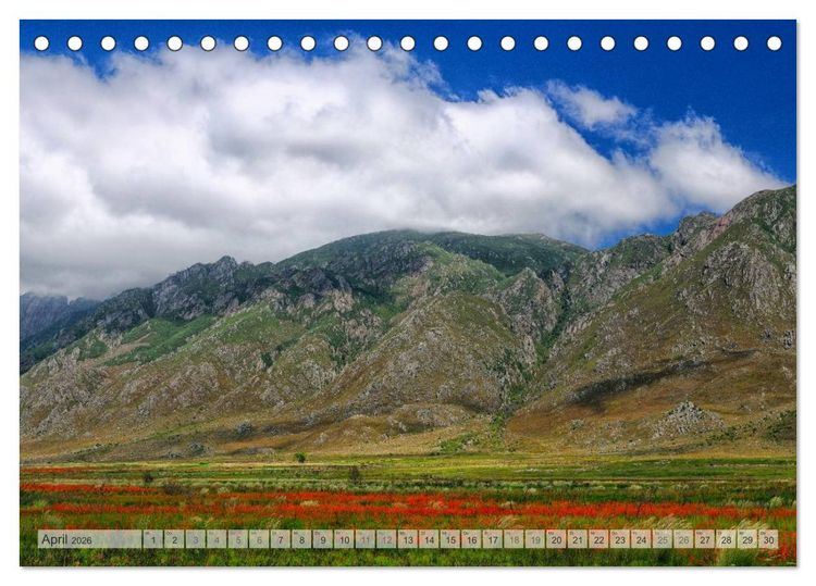 Produktbild: S&uuml;dafrika Christian Heeb (Tischkalender 2026 DIN A5 quer), CALVENDO Monatskalender
