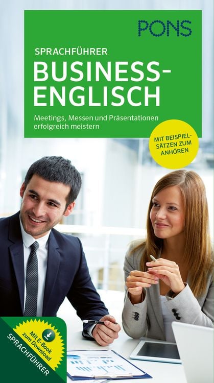 Produktbild: PONS Business Sprachf&uuml;hrer Business-Englisch