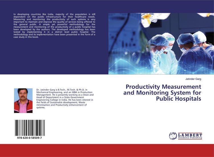 Produktbild: Productivity Measurement and Monitoring System for Public Hospitals