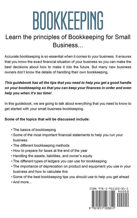 Produktbild: Bookkeeping