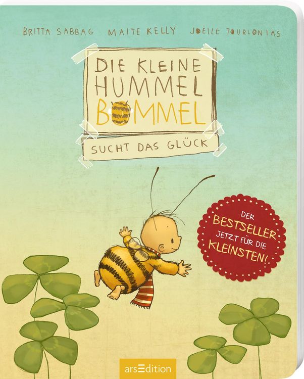 Produktbild: Die kleine Hummel Bommel sucht das Gl&uuml;ck (Pappbilderbuch)