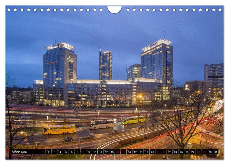 Produktbild: Essen bei Nacht (Wandkalender 2026 DIN A4 quer), CALVENDO Monatskalender