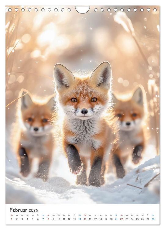 Produktbild: Zauber der Wildnis (Wandkalender 2026 DIN A4 hoch), CALVENDO Monatskalender