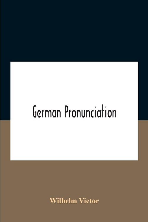 Produktbild: German Pronunciation