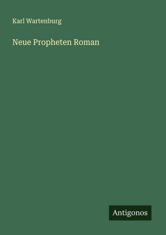 Produktbild: Neue Propheten Roman
